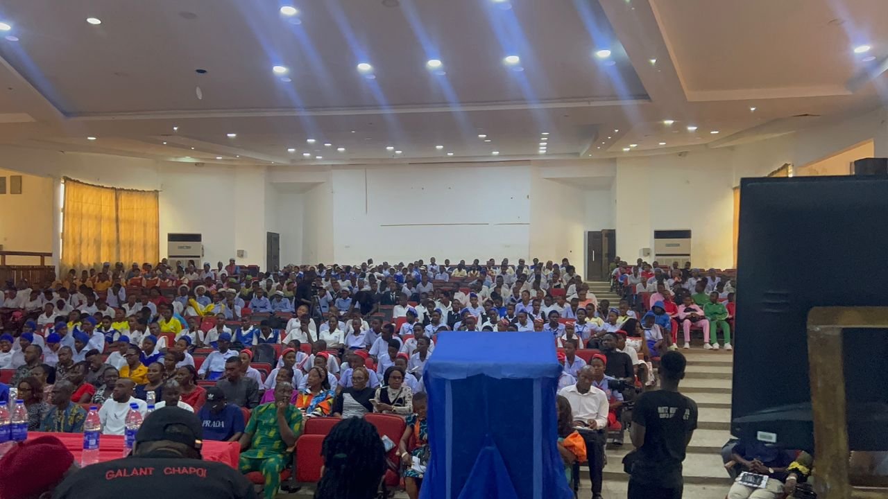 iSAT 2025 auditorium packed with students