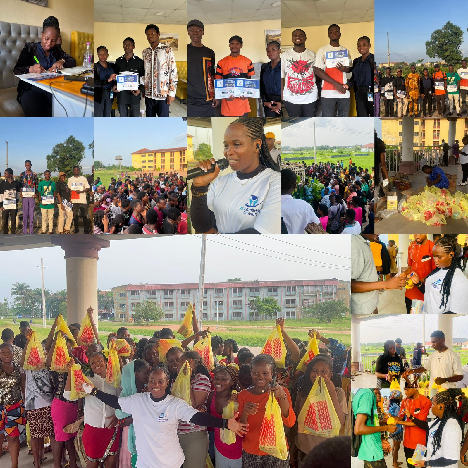 EduAid Alumni Meeting — Gift Distribution